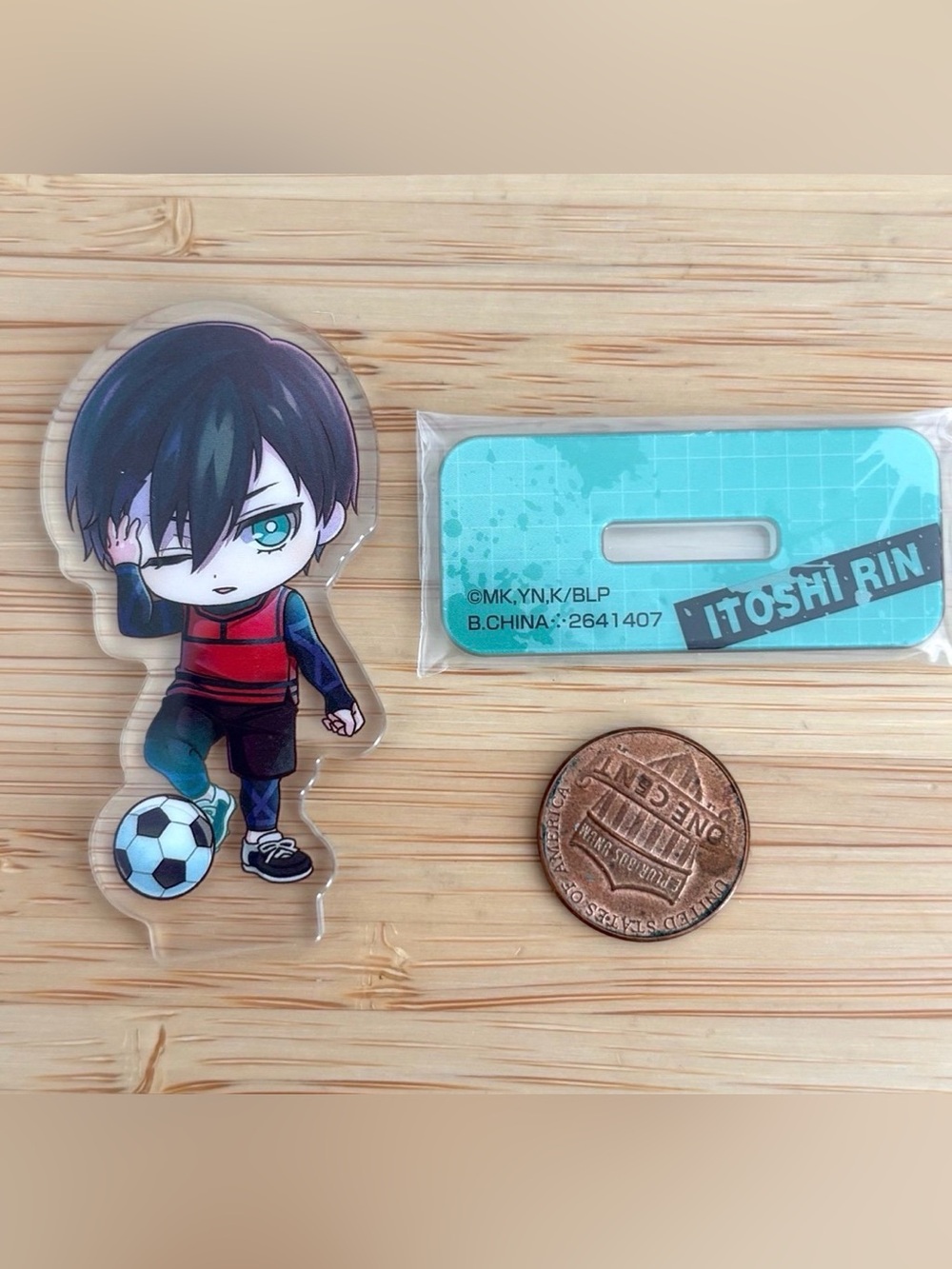 Rare bluelock acrylic stand Itoshi Rin